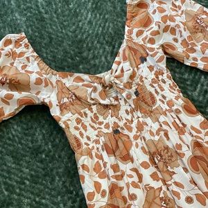 Anthropologie - Tiered Floral Maxi Dress